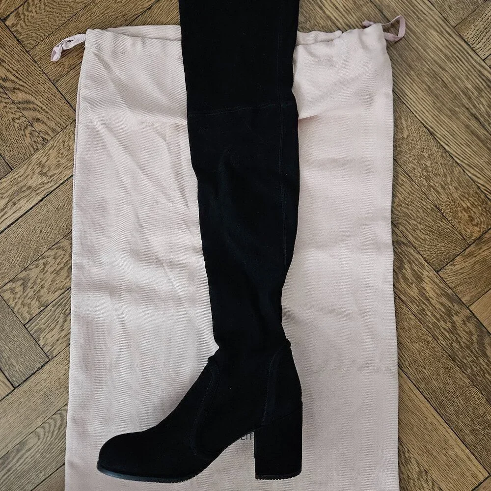 Stuart Weitzman | Daphne OTK Suede Boots size 6.5 | NEW IN BOX - Picture 3 of 15